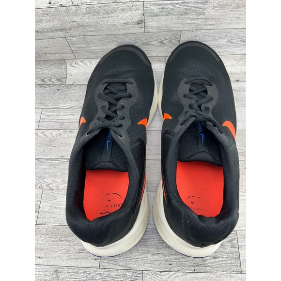 Nike Revolution 6 NN Men's Running Shoes Black Orange Size 15 Wide FB8501-008 - Picture 7 of 11